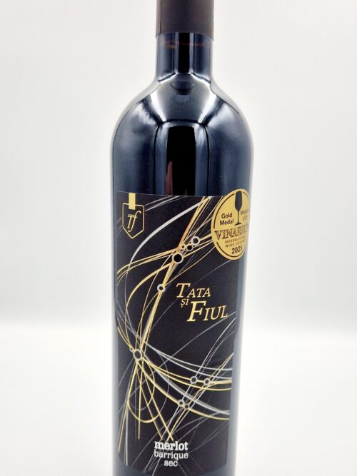 TATA ȘI FIUL - Merlot barrique sec