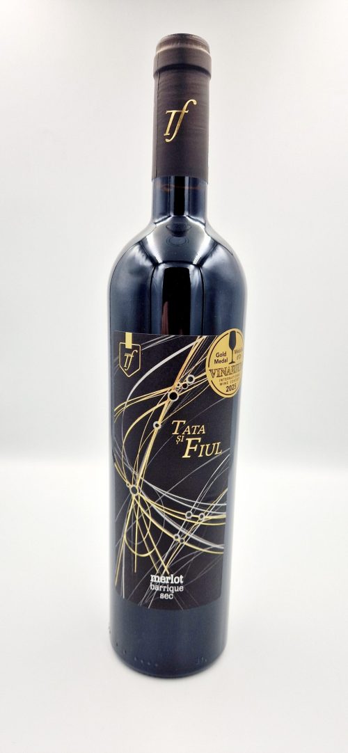 TATA ȘI FIUL - Merlot barrique sec