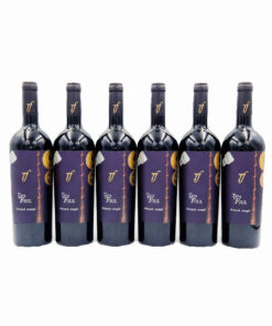Pachet PROMO 5+1 GRATIS Tata și Fiul Fetească Neagră 0.75L - Vin roșu sec