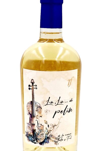 Lin , Lin ... de pelin Premium -PELIN Alb demidulce 0.75L