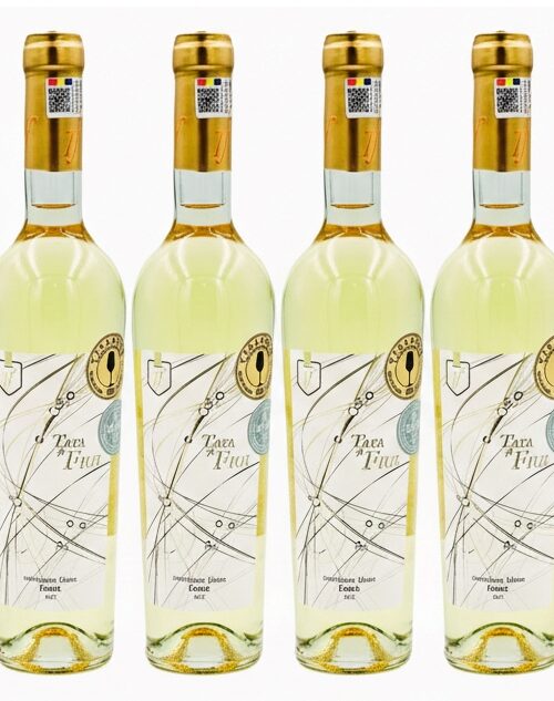Pachet PROMO 5+1 GRATIS Tata și Fiul Ediție Limitată Sauvignon Blanc FUME - Vin alb sec