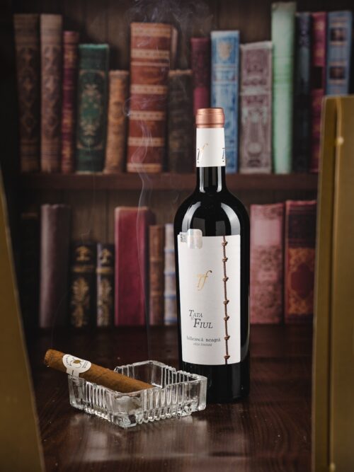 Alternative view of TATA ȘI FIUL - Băbească neagră sec - Ediție limitată 2023