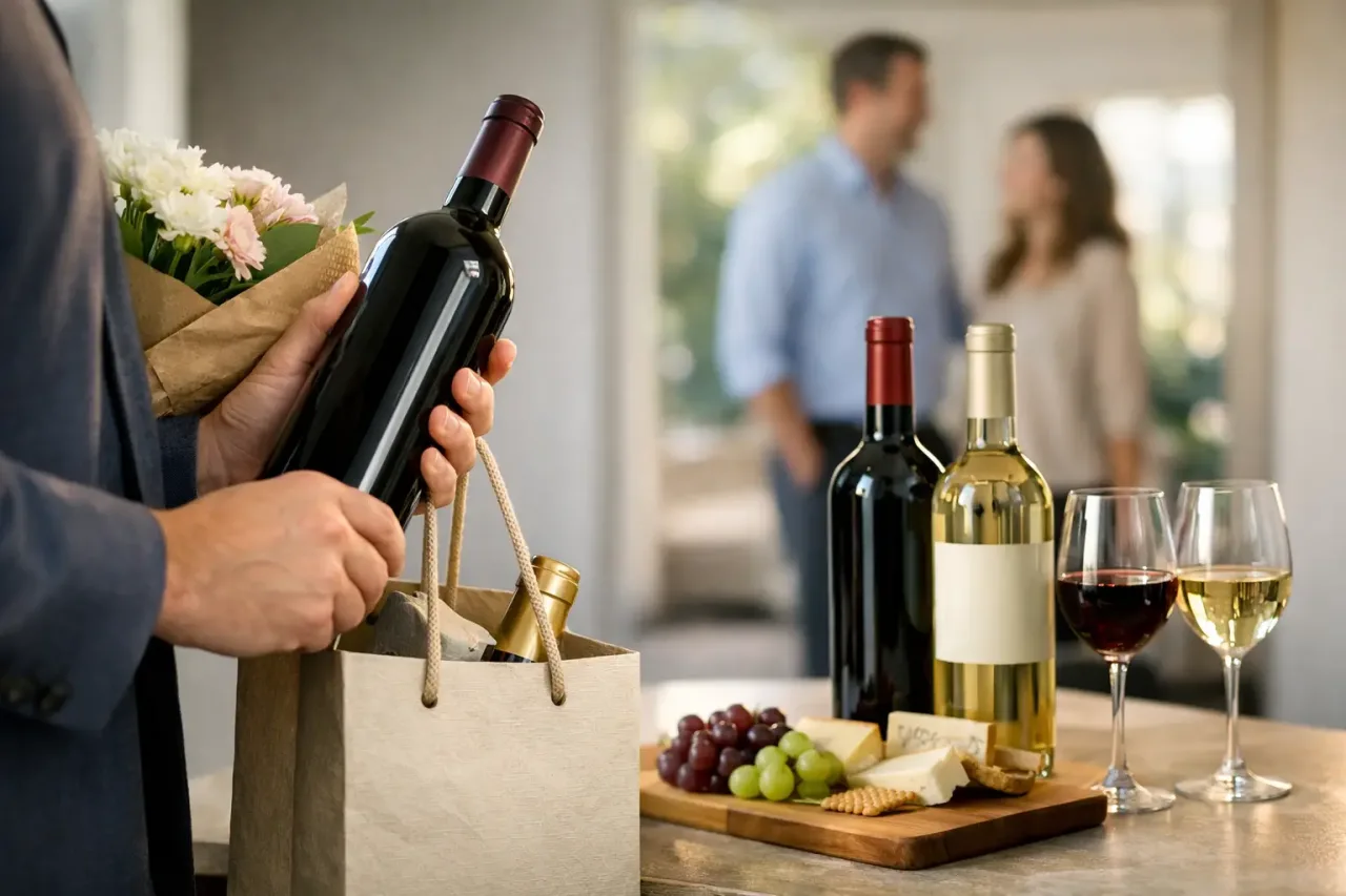 Ce vin duci în vizită? Alegi bine de fiecare dată