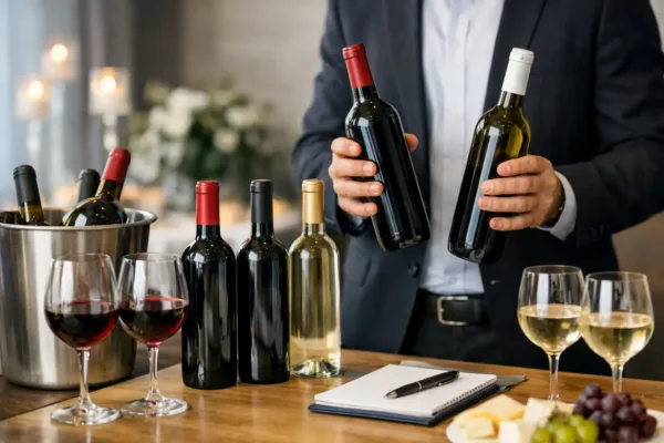 Cum alegi vin pentru evenimente