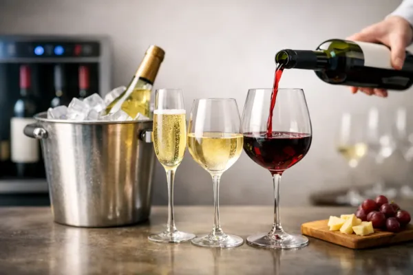 Ghid servire vin: temperatură și pahare