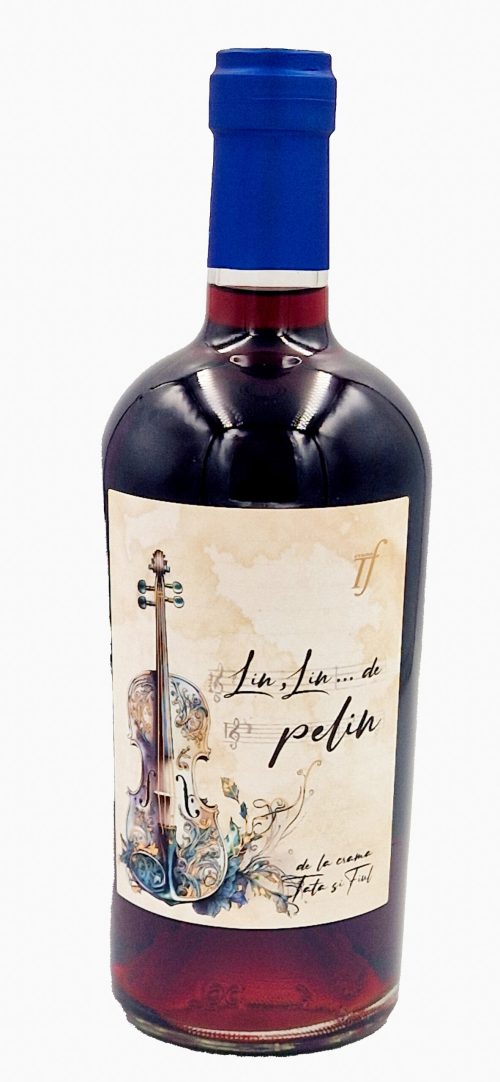Lin , Lin ... de pelin Premium -  PELIN Rosu demidulce 0.75L